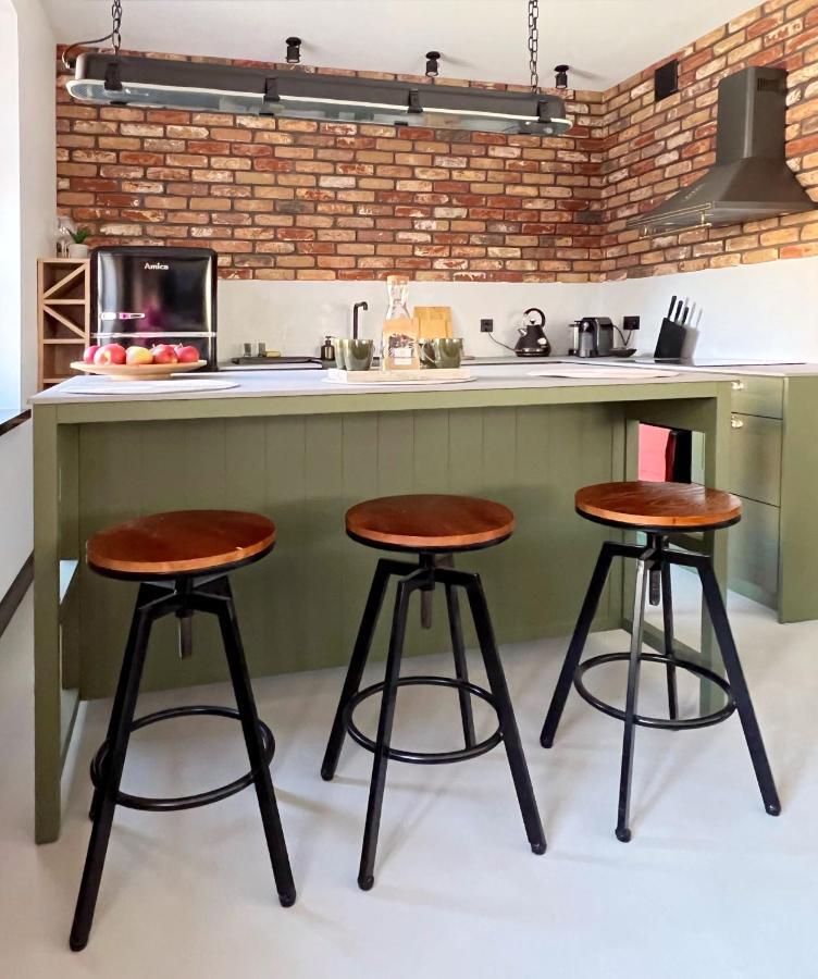 Apartament Hansa Klossa ออลชติน ภายนอก รูปภาพ