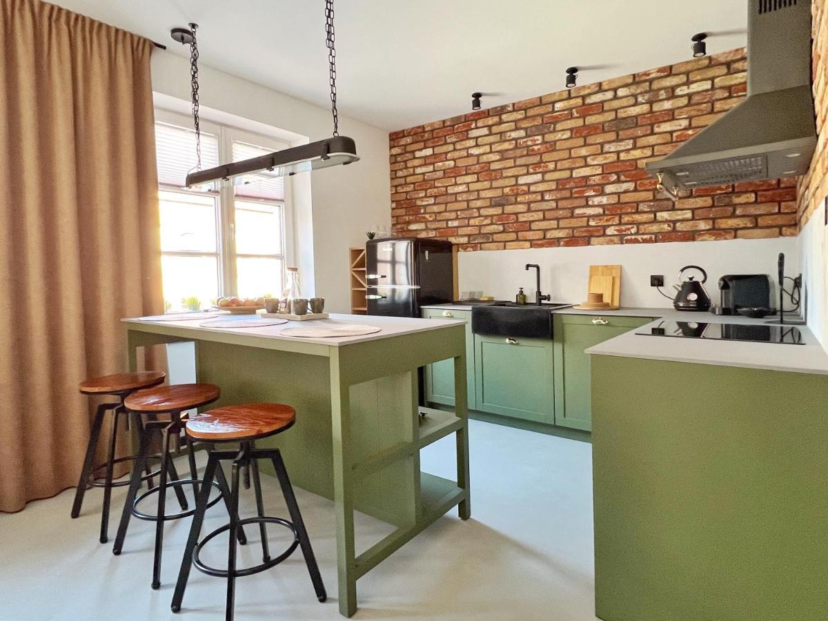 Apartament Hansa Klossa ออลชติน ภายนอก รูปภาพ